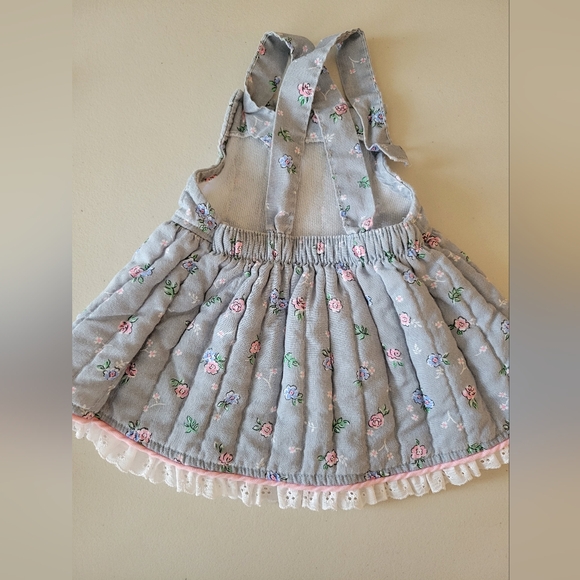 Vintage Probably 1980s Infant Girls Jumper Dress. Size 12 Months - Picture 5 of 14